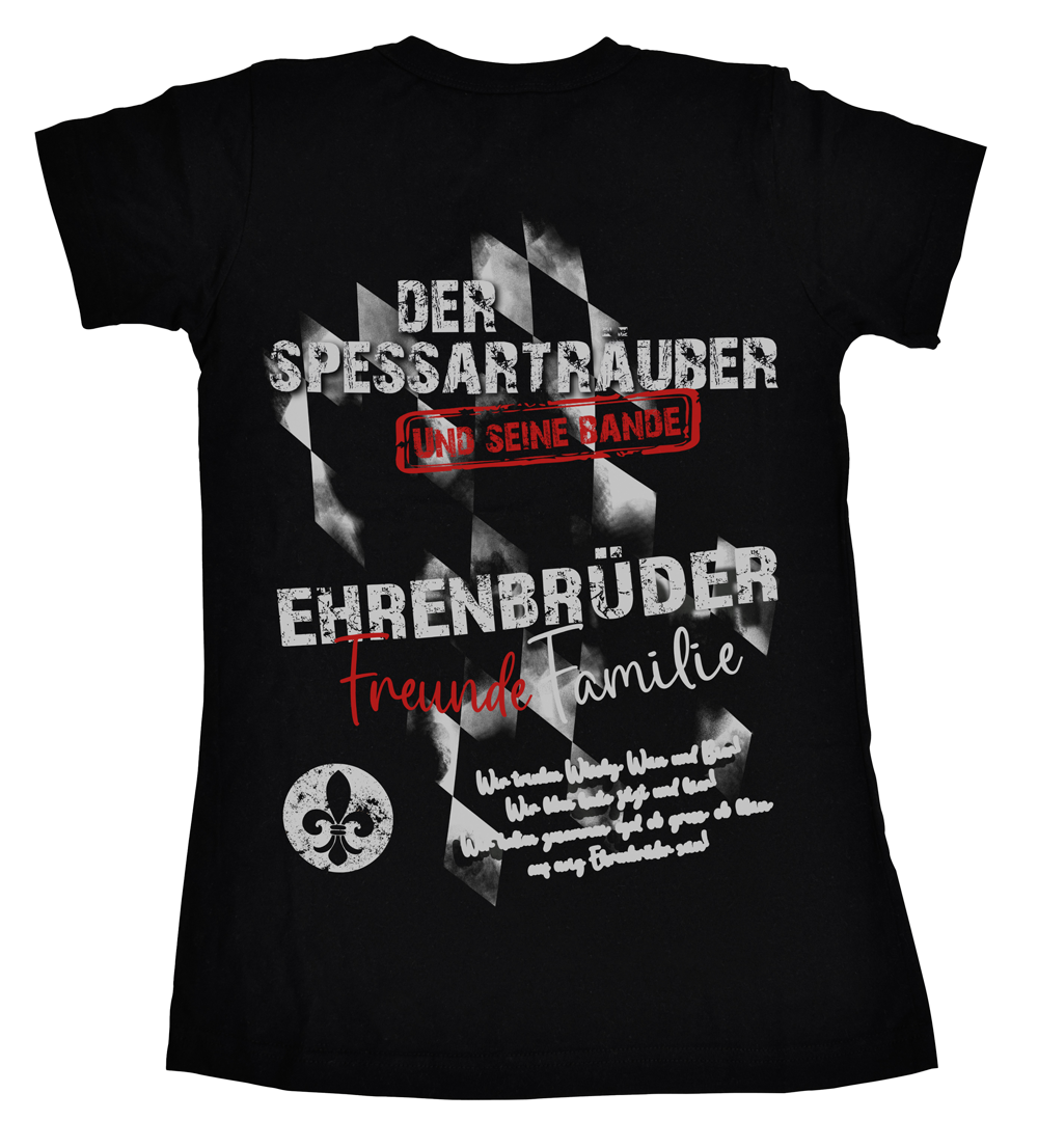 T-Shirt "Ehrenbrüder Freunde & Familie"